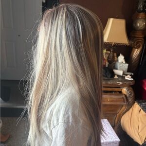 Women's Blonde Hair Extensions